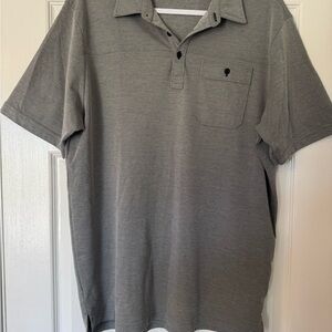 Men’s Travis Mathew Gray Polo Shirt